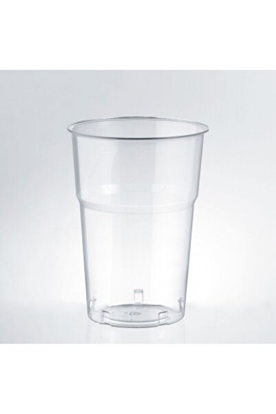 Misavan Pahare plastic transparente, 400ml, Italia, 50 buc/set