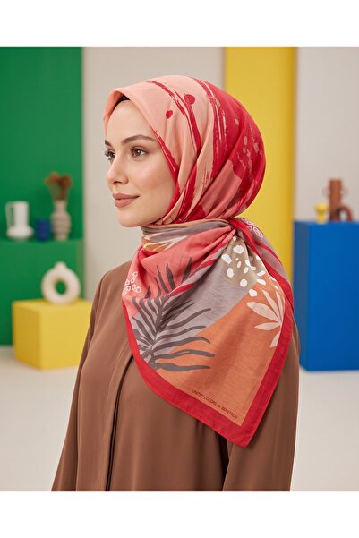 United Colors of Benetton Benetton Viscose Scarf - Siena - 1002-037 - Dusty Rose