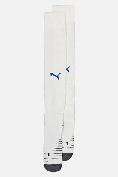Puma Men 1 Pair Brand Logo Football Knee-High Socks, White