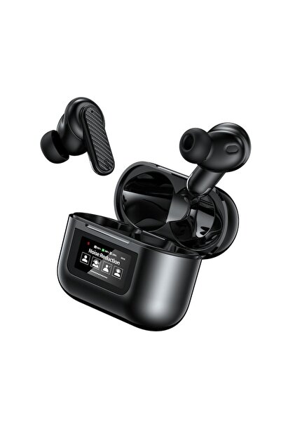 ANC Ασύρματα Ακουστικά, ANC, YW08, Universal Bluetooth V5.3, Μαύρο