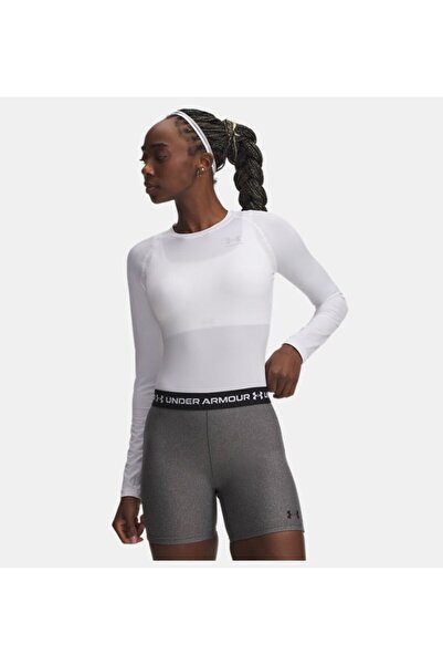 Under Armour Kadın UA HeatGear Authentics Compression Uzun Kollu T-shirt