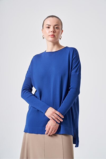 Nuss 116 Elastic Sleeve Mercerized Tunic Saks