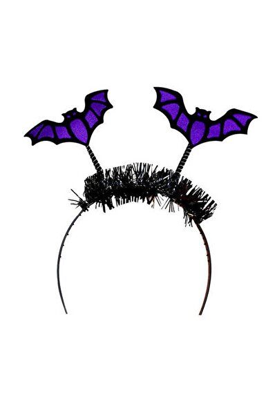 ReilaParty Halloween purple bat crown halloween