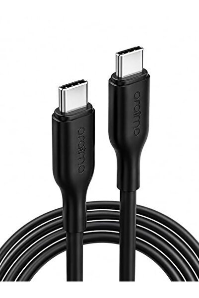 oraimo USB-C to USB-C Cable 1M 100W Fast Charging High-Speed Data Type-C Char...