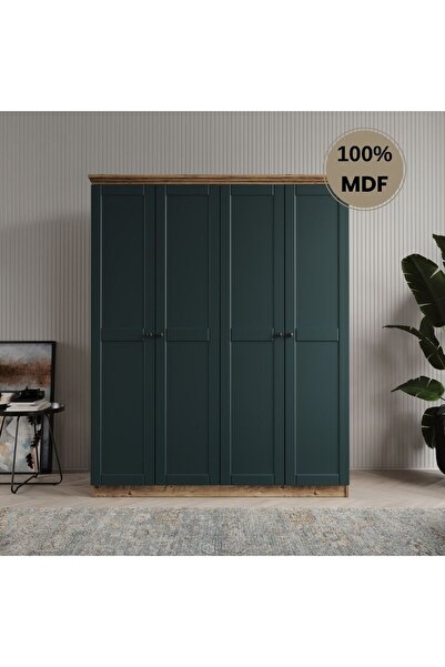 comiet Dali 4 kapılı MDF country gardırop