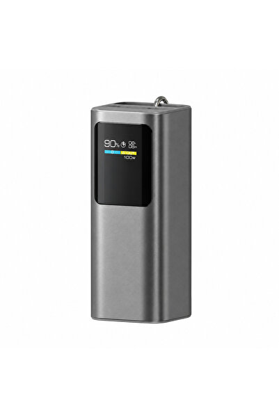 SMAYLİNG 100W Ultra Hızlı Şarj Powerbank 20000 mAh PD 3.0 TFT Ekranlı Dahili ...