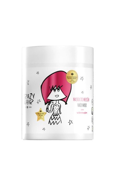 HiSkin Crazy Hair Mască de păr - Pepene verde 1000ml