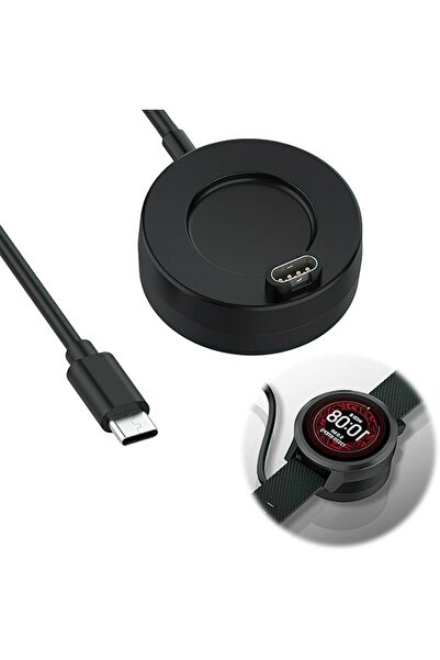 TERRIFI قاعدة شحن مغناطيسية USB-C لساعات جارمين - متوافقة مع فينيكس 8/7 برو/7...
