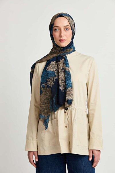 Modakaşmir Floral Vintage Pattern Aya Kras Shawl