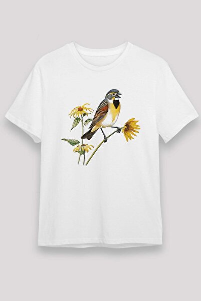Darkhane Bird White Unisex T-Shirt T-Shirt