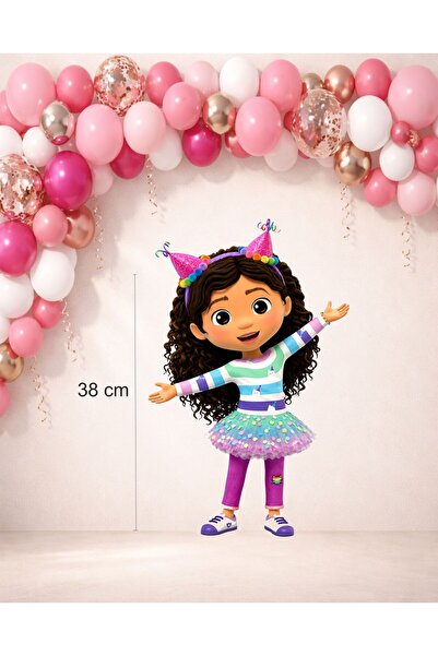 Sinek Kupası Tasarım Gabbys Dollhouse Στολίδι γενεθλίων Gabby με βάση 38 εκ.