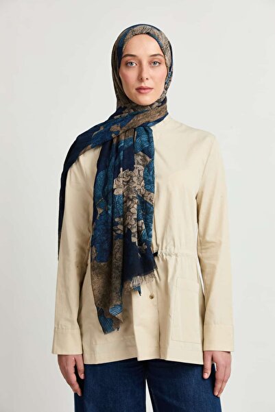Modakaşmir Floral Vintage Pattern Aya Kras Shawl
