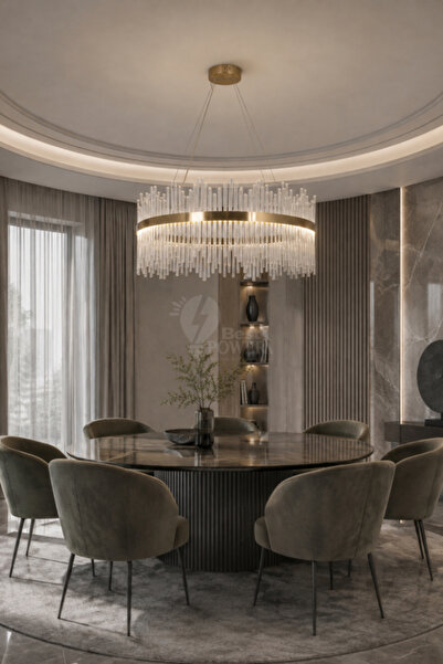 best power Modern Style Hanging Chandelier for Large Spaces from