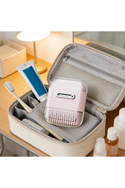 Arzu Güzel Cosmetics 3 in 1 New Model Razor Hair Styling, Hair Breakage Removal, Eyebrow Razor and Eyebrow Styling Comb, Razor Comb (Pink)
