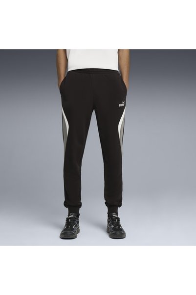 Puma Eşofman Altı Erkek Siyah ESS BLOCK Sweatpants TR c