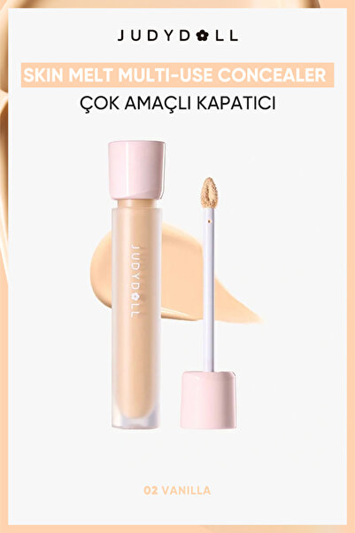 JUDYDOLL Skin Melt Multi-Use Concealer 02 Vanilla | Çok Amaçlı Göz Altı Kapatıcı