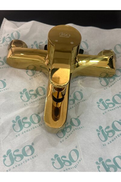 ÜSO SU ARMATÜRLERİ MİX GOLD Banyo bataryası