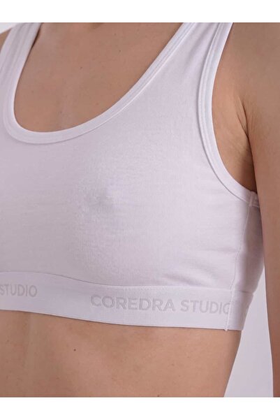 Coredra Sutien sport din bumbac, moale la atingere - C540
