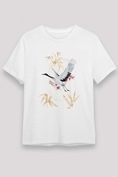 Darkhane Bird White Unisex T-Shirt T-Shirt