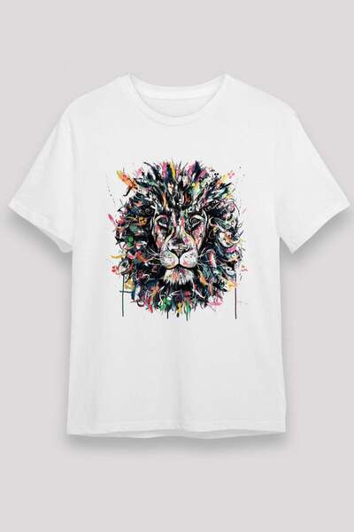 Darkhane Lion White Unisex T-Shirt T-Shirt