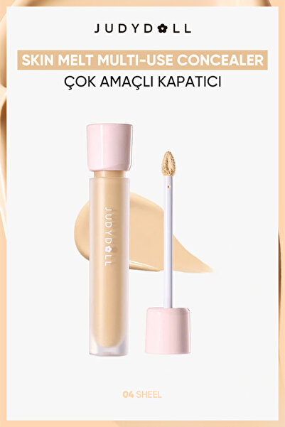 JUDYDOLL Skin Melt Multi-Use Concealer 04 Shell | Çok Amaçlı Göz Altı Kapatıcı