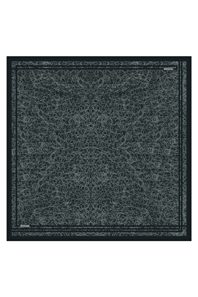 Arancia Gray 90X90 Silk Twill Scarf