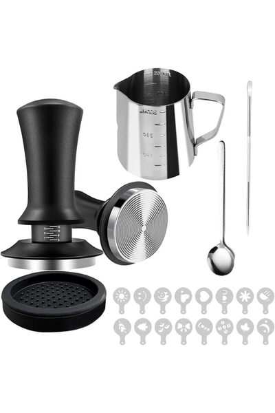 Paporich 22 Pcs Coffee Tamper Set, 51mm Espresso Hand Tamper, Espresso Access...