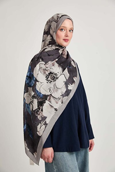 Modakaşmir Fluo Pattern Liva Modal Shawl