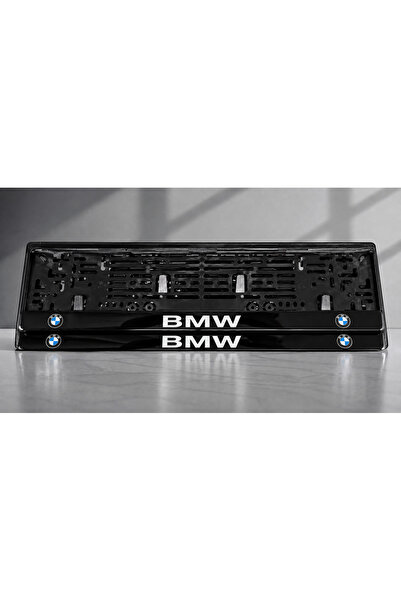 BaTuTuninG BMW Tasarımlı Pleksi Üzerine UV Baskılı Oto Plakalık 2'li Set