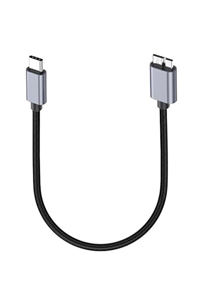 Disscool كابل USB C إلى Micro B، سرعة 10 جيجابت في الثانية، قرص صلب خارجي مضف...