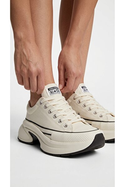 Converse Run Star Crush Kadın Spor Ayakkabı Bez Kanvas Yüksek Kalın Taban Sne...