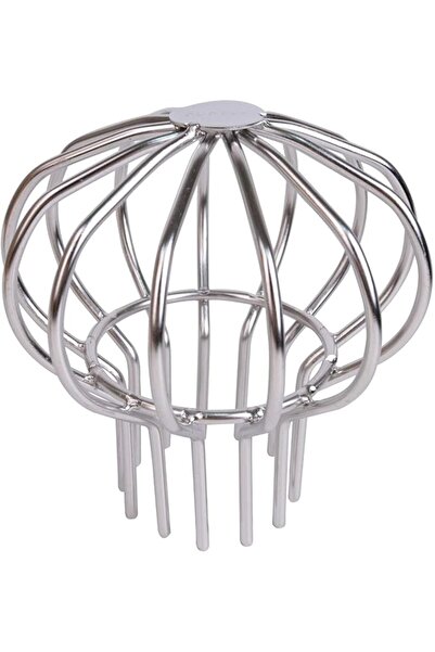 EXCEFORE Outdoor Drain Cover, 304 Stainless Steel Drain Outdoor Roof Anti-Blo...
