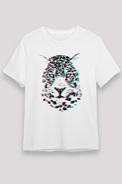 Darkhane Cheetah White Unisex T-Shirt T-Shirt