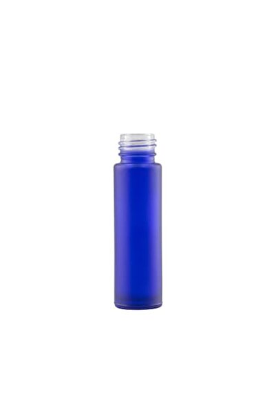 Ellemental Roll-On Container 10 ml - Matte Blue Glass