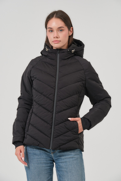 PIQUE Women's coat hooded women's puffer coat