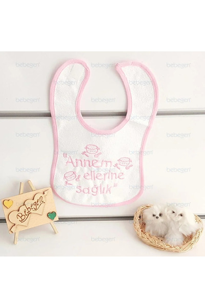 bebegen Mom to Your Hands Health Waterproof Pink Apron