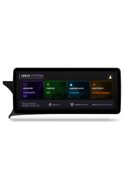 HUB64 Navigatie Android Mercedes Benz GLA X156 (2014-2015), Linux OS & OEM, N...