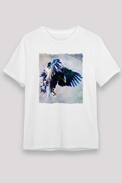 Darkhane Eagle White Unisex T-Shirt T-Shirt