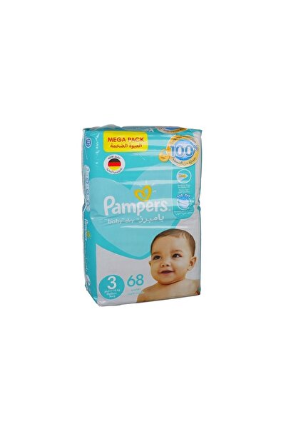 Pampers Ml Taped Mp Size 3, 68 Pieces