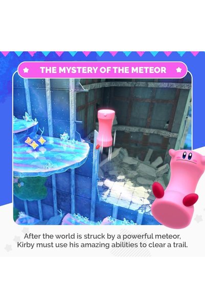 CERTEZA Kirby and the Forgotten Land + Star-Crossed World for Nintendo Switch 2 - New Original