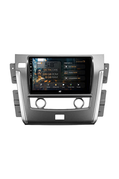 HUB64 Σύστημα πλοήγησης Android Nissan Patrol (2010-2020), 10.1 ιντσών, 8GB R...