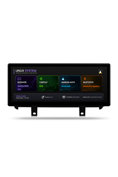 HUB64 Navigatie Android BMW X6 F16 (2017-2019), Linux OS & OEM, Varianta EVO,...