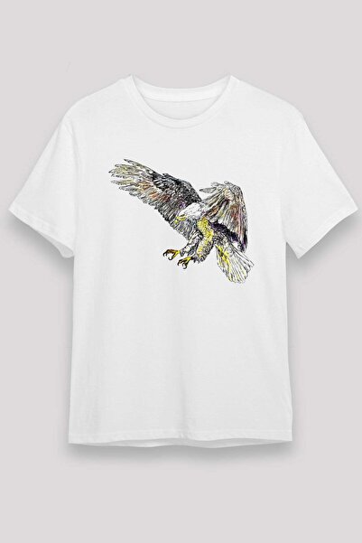 Darkhane Eagle White Unisex T-Shirt T-Shirt