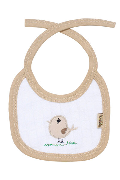bebegen Unisex Brown Chick Motif Towel Tie Apron