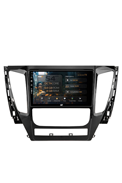 HUB64 Σύστημα πλοήγησης Android για Mitsubishi Pajero (2016-2018), 9 ιντσών, ...