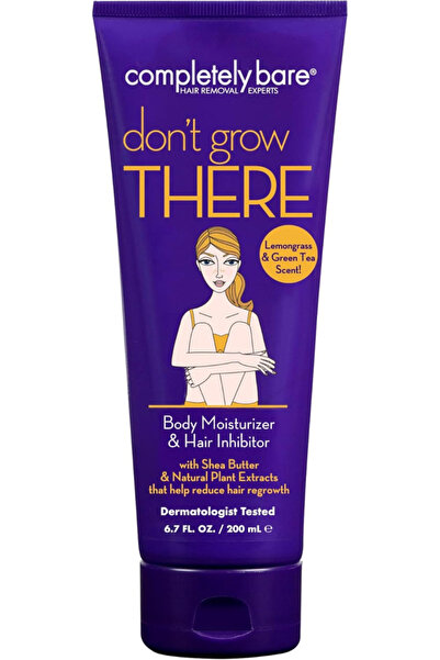 Completely Bare don't grow THERE Body Moisturizer & Hair Inhibitor - Lemongra...