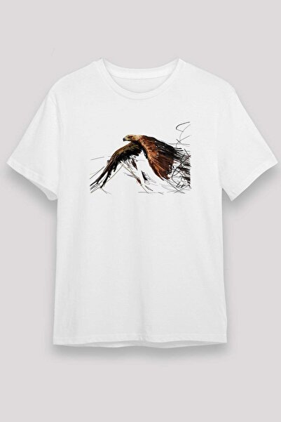Darkhane Eagle White Unisex T-Shirt T-Shirt