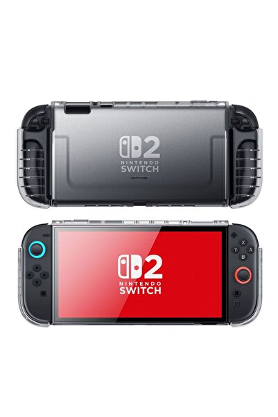 Supcase Crystal Protective Case for Nintendo Switch 2, X-Shock 3.0, Transparent