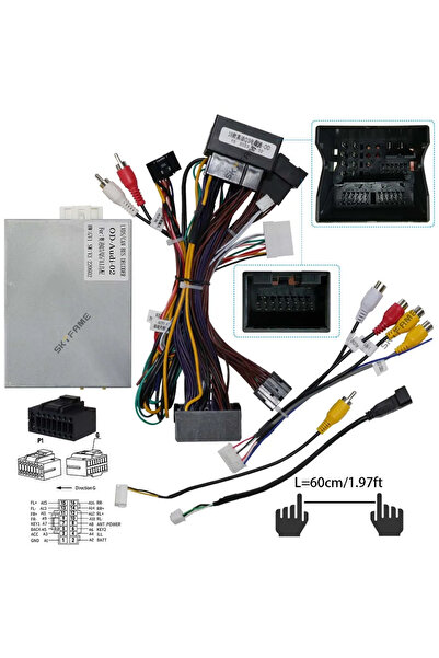 HUB64 Audi Q3 (2013-2017) Adapter Wiring for Android Multimedia Navigations -