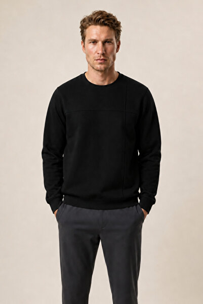 Redline Benko Regular Fit Winter Sweatshirt New Season Black